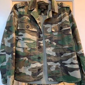 J. Crew Camo Jacket